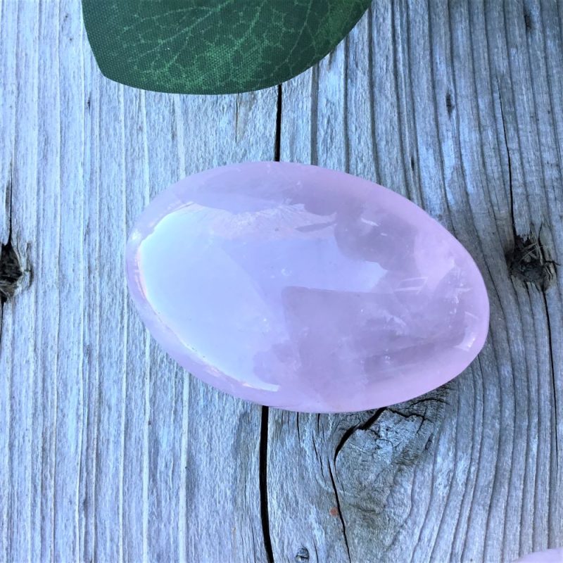 Rose Quartz Palm Stone PalmStone