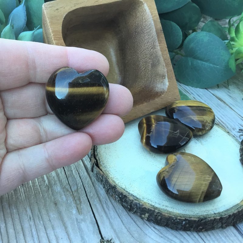 Tigers Eye Heart