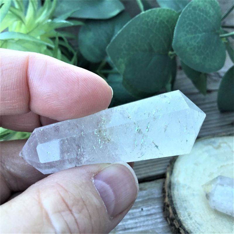Double Terminated Clear Quartz Obelisk, Reiki Wand, Healing Wand
