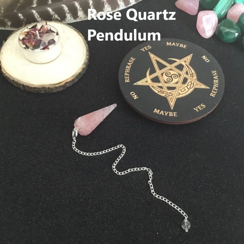 Rose Quartz Pendulum