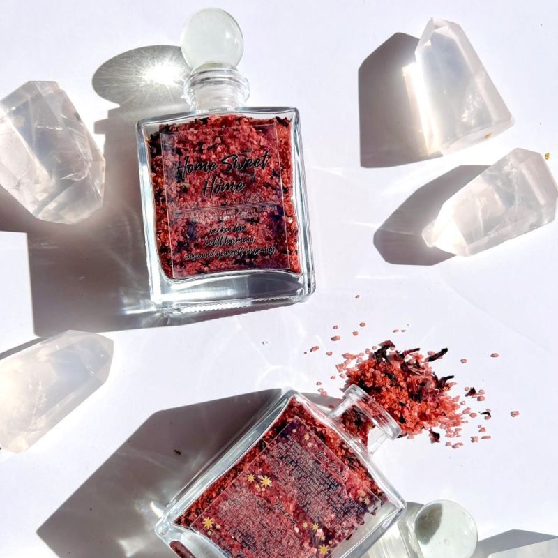 Red Hawaiian Salts, Cleansing Salts, Home Sweet Home, Sweeping Salts, Bath Salts